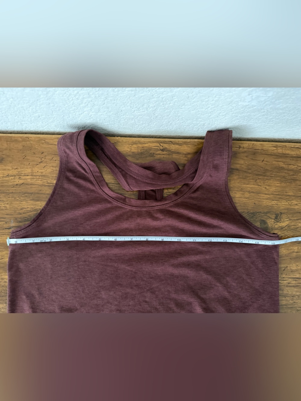 VUORI Lux Performance Tank In Brick Heather Large - Picture 7 of 7